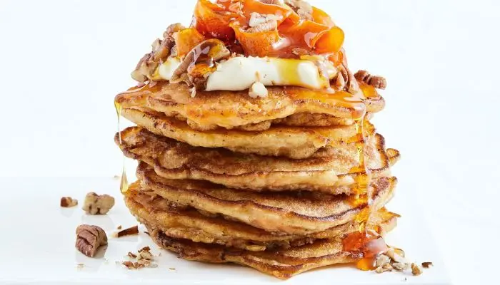 carrot cake pancakes