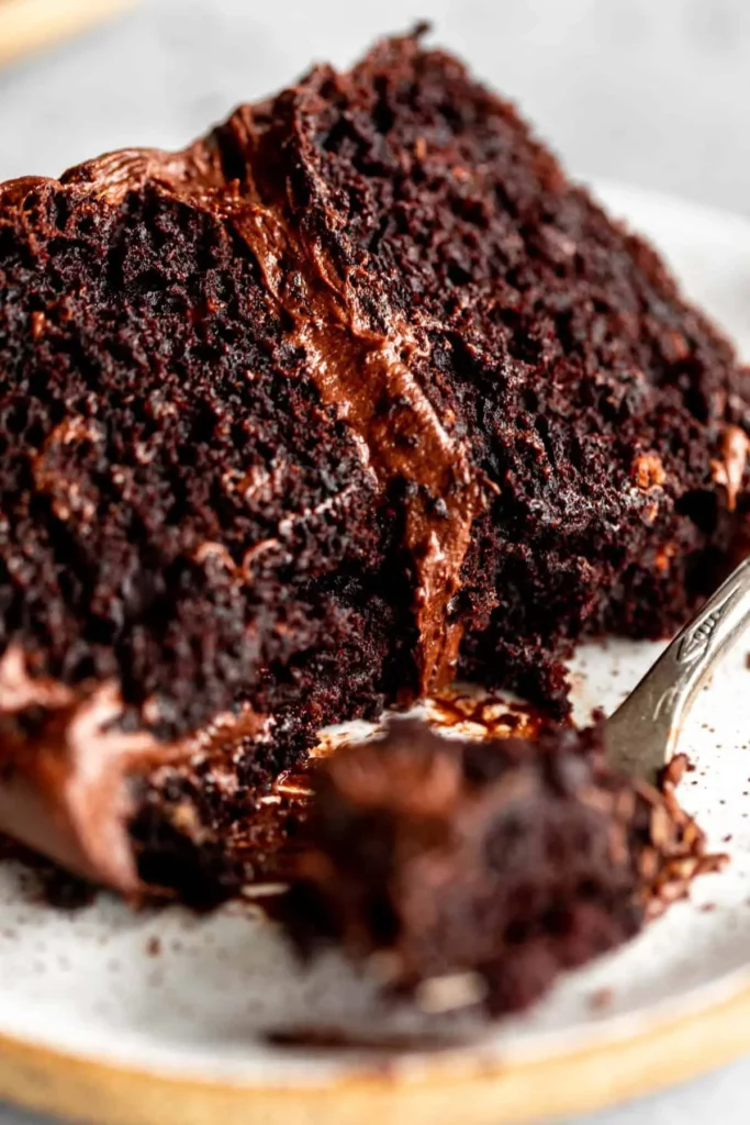 moist chocolate cake