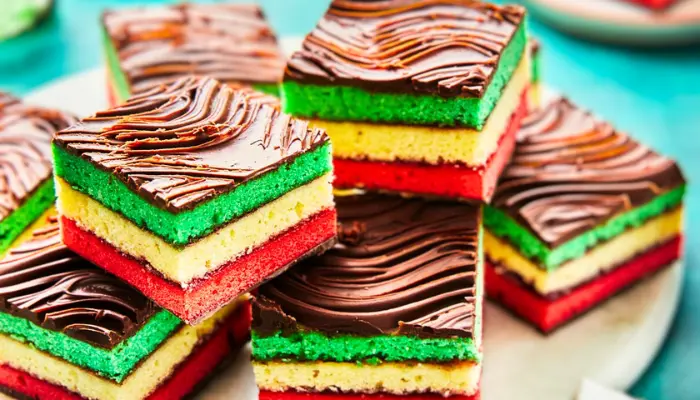Amazing Rainbow Cookies For Christmas