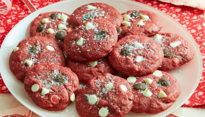 Christmas Red Velvet Cookies