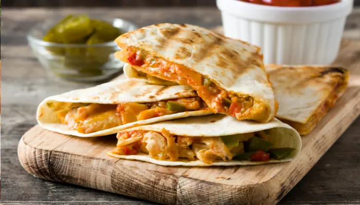 Easy Jerk Chicken Alfredo Quesadilla Recipe