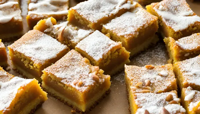 Easy Pumpkin Ooey Gooey Butter Cake Bars