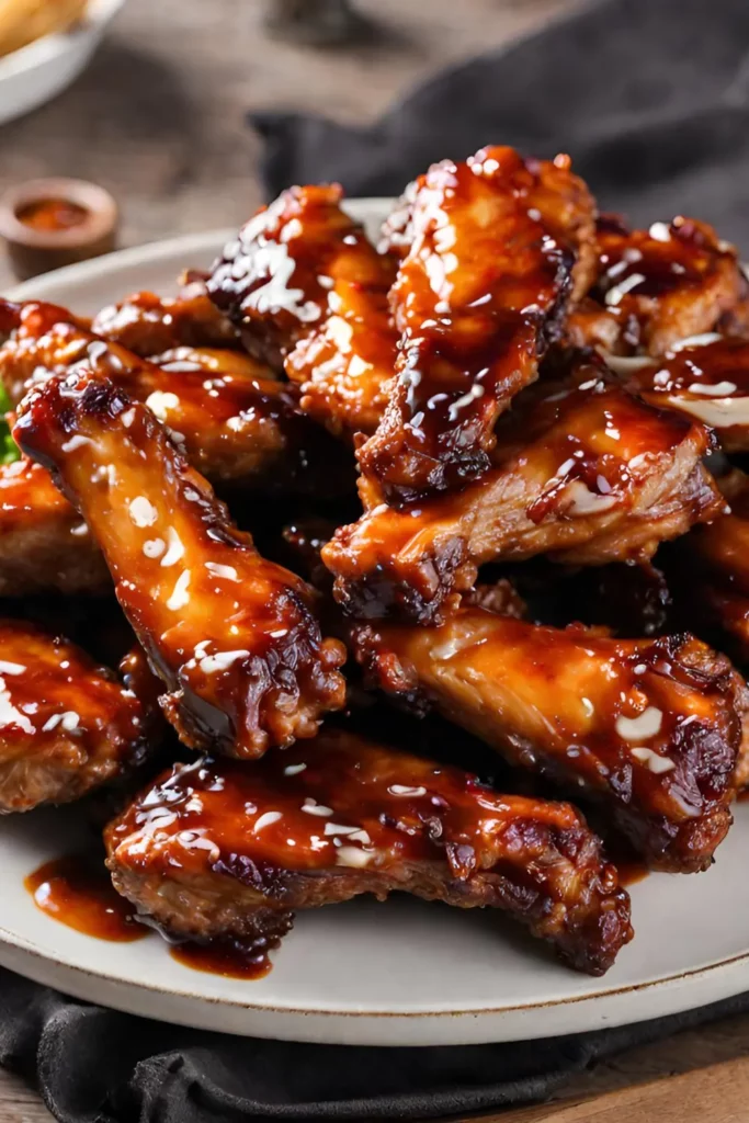 Sticky Wings Dallas BBQ Recipe