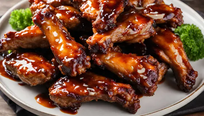 Sticky Wings Dallas BBQ Recipe