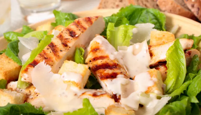 Best Chicken Caesar Salad Aesthetic