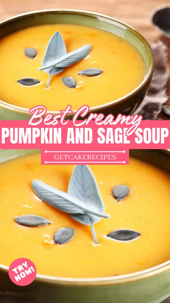 Best Creamy Pumpkin and Sage Soup