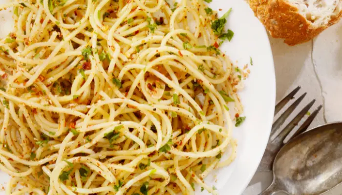 Best Spaghetti Aglio Olio Vegan