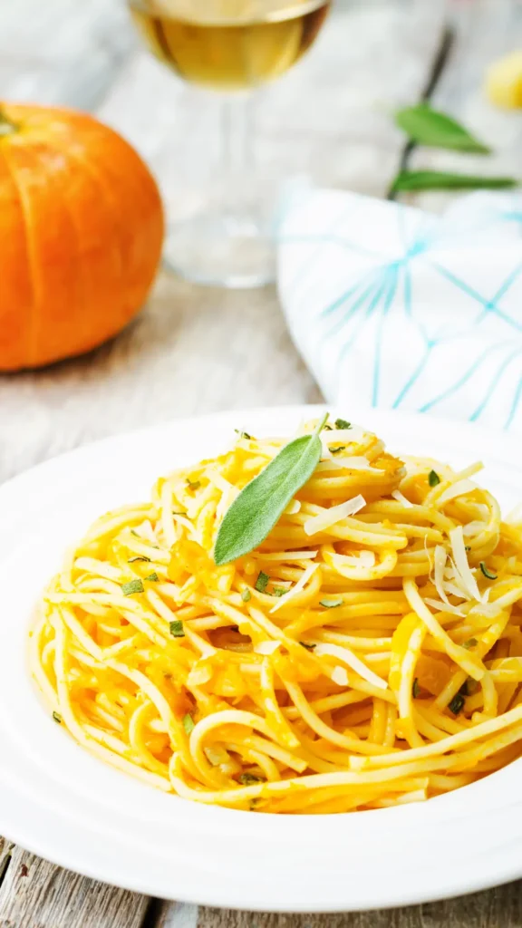 Best Vegan Pumpkin Sage Pasta