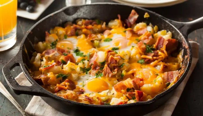 Delicious Cowboy Beef Bacon and Egg Recipe