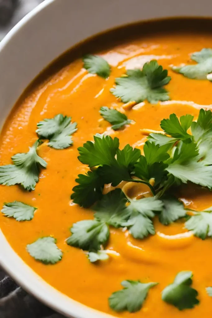 Easy Coconut Curry Sweet Potato Soup