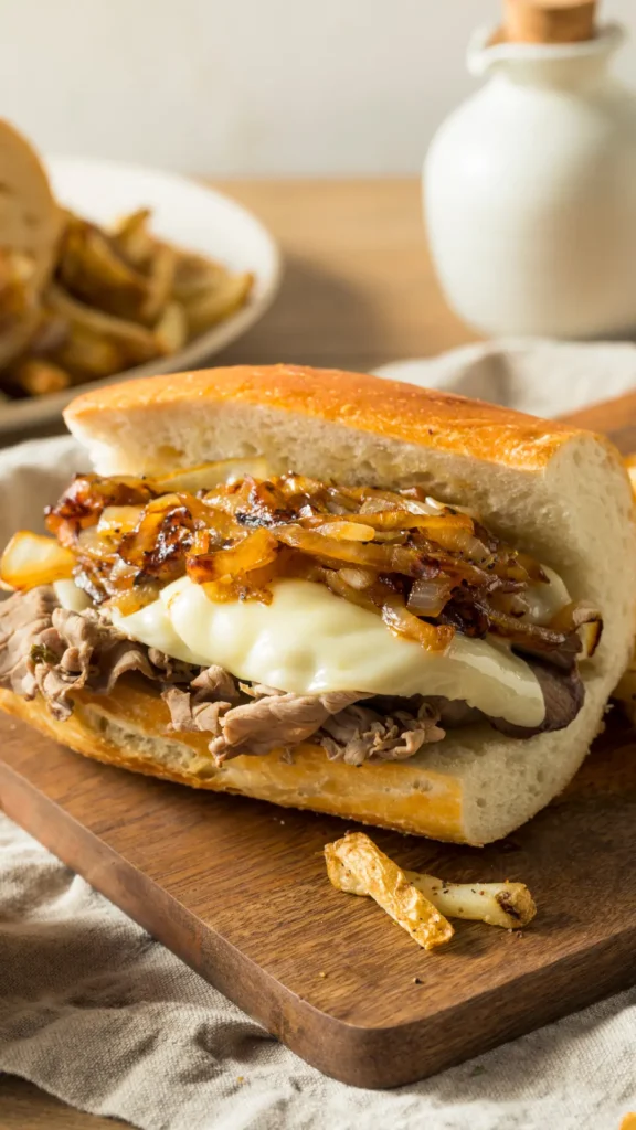 Easy French Dip Sandwiches