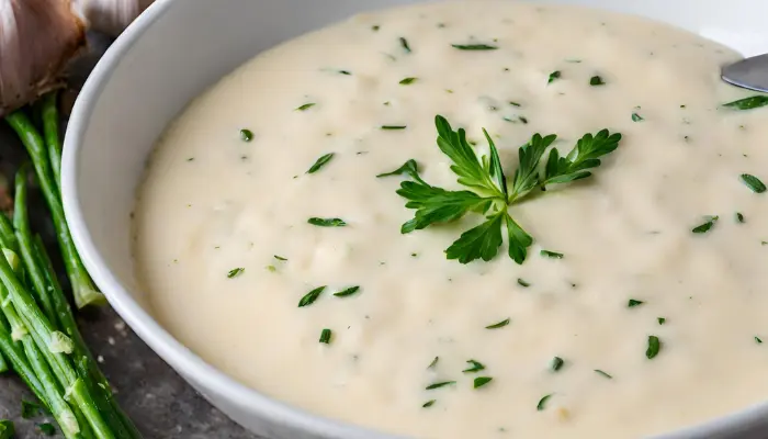 Easy Garlic Parmesan Cream Sauce