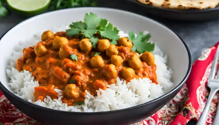 Vegan Chickpea Tikka Masala Recipe