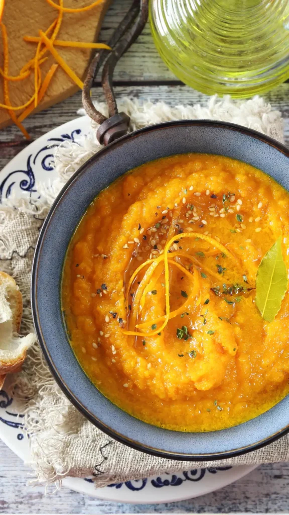 Carrot Soup With Orange Juice