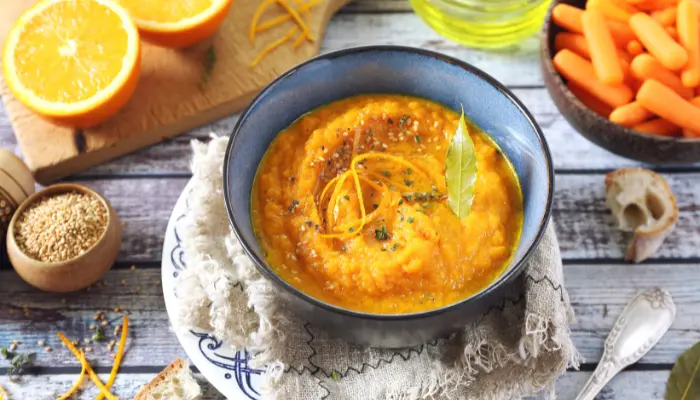 Carrot Soup With Orange Juice