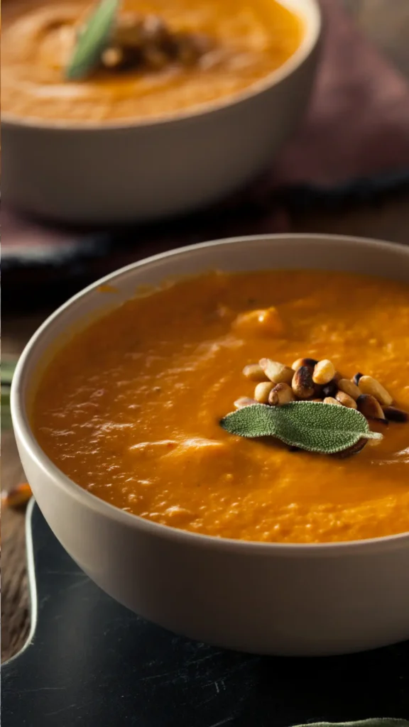 Easy Carrot Ginger Soup Vegan