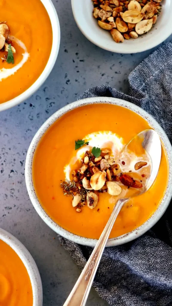 Red Curry Sweet Potato Soup