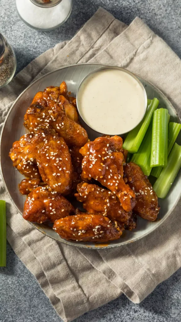 Sriracha Honey Chicken Wings