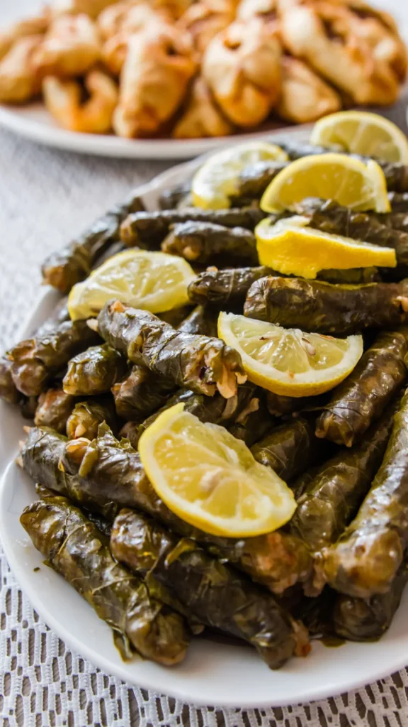 Vegan Stuffed Grape Leaves