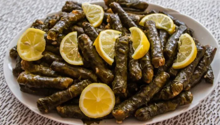 Vegan Stuffed Grape Leaves