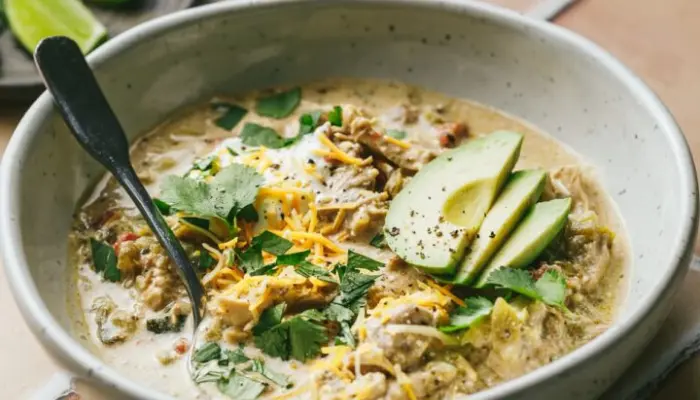 Green Chili Chicken Soup Crockpot