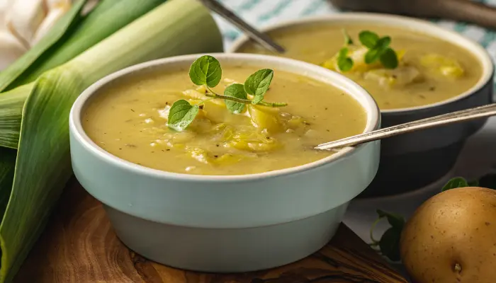 The Best Leek and Potato Soup