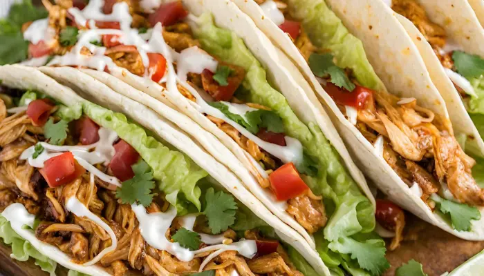 Instant Pot BBQ Chicken Tacos