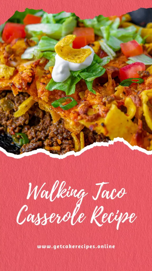 Walking Taco Casserole Recipe