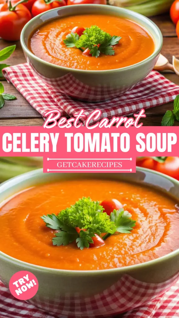 Best Carrot Celery Tomato Soup