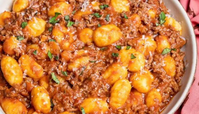 Easy Ground Beef and Gnocchi Recipe