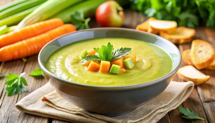 Easy Zucchini Celery Carrot Soup