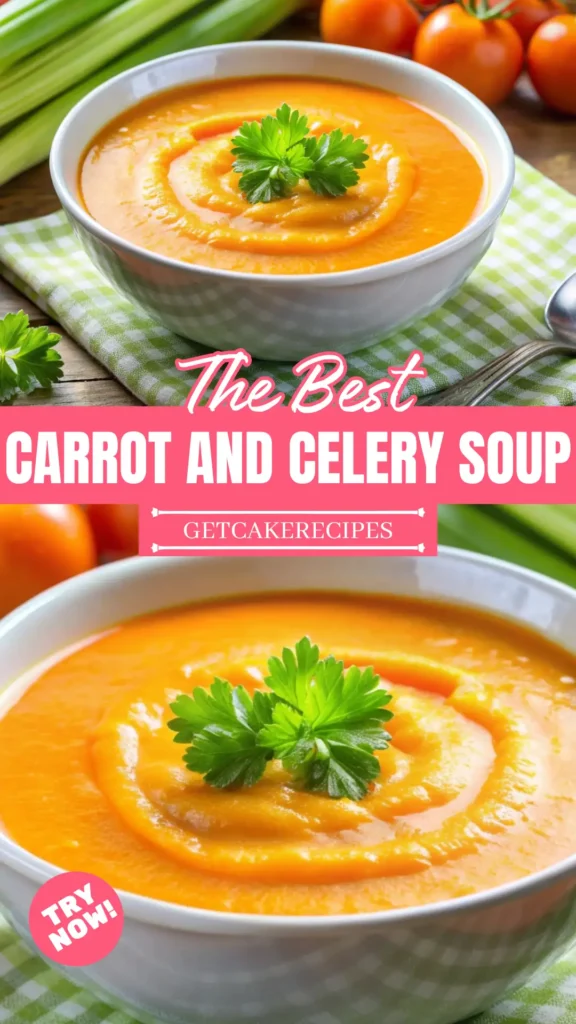 The Best Carrot And Celery Soup