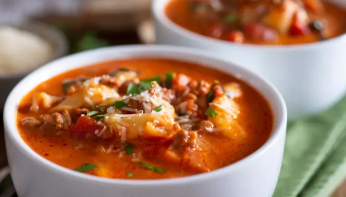 Tortellini Soup Arugula