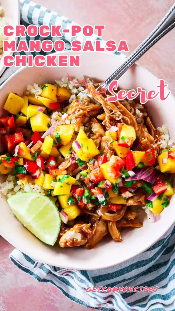 Crock-Pot Mango Salsa Chicken