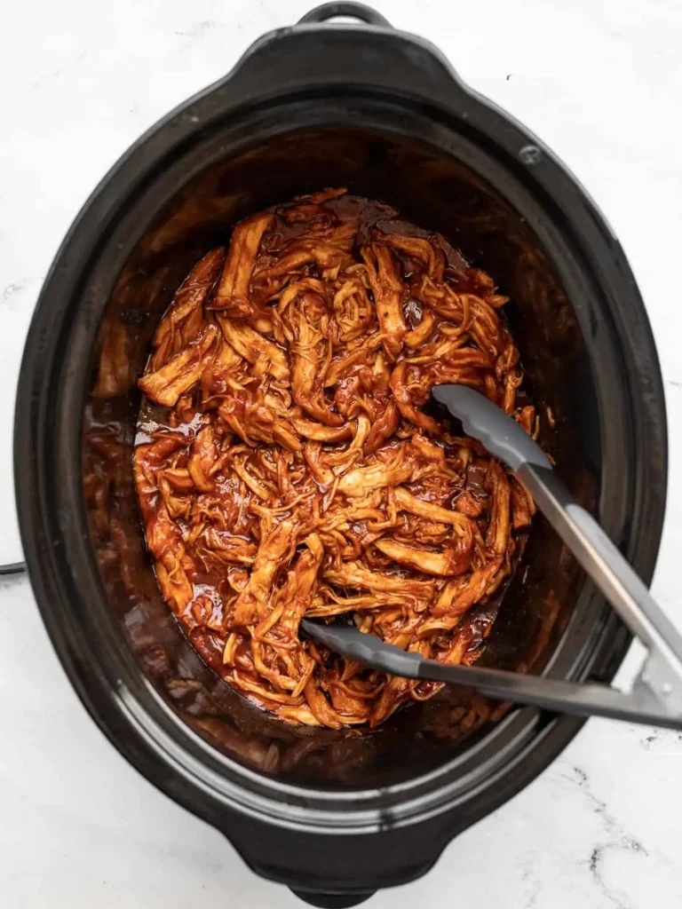 Slow Cooker BBQ Pulled Chicken