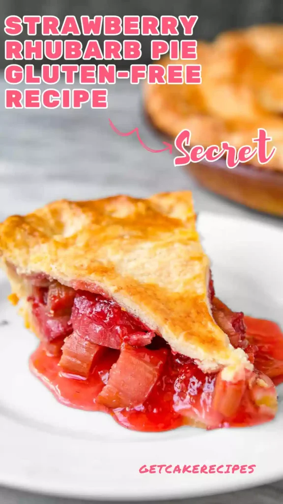 Strawberry Rhubarb Pie Gluten-Free Recipe