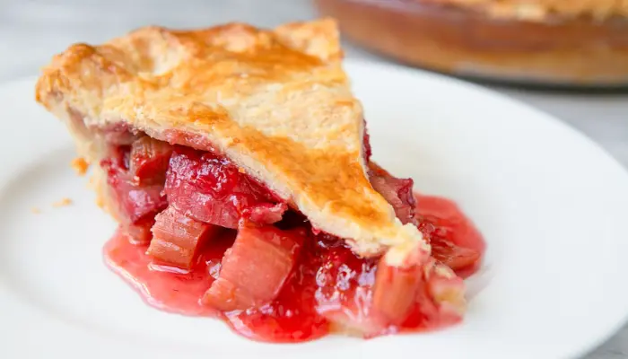 Strawberry Rhubarb Pie Gluten Free