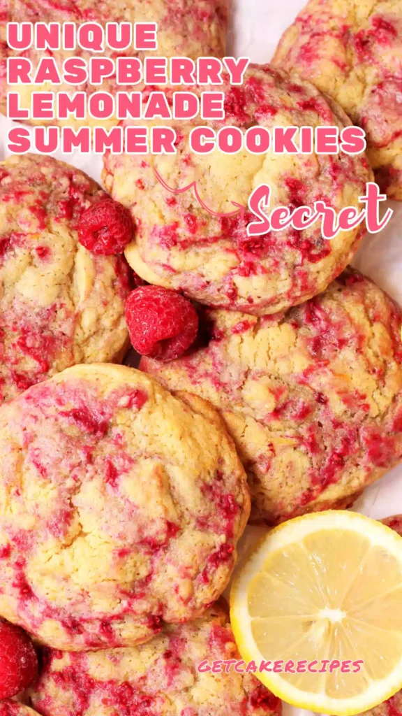 Unique Raspberry Lemonade Summer Cookies