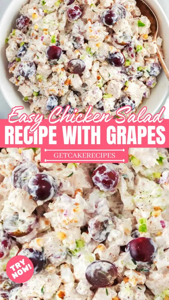 Easy Chicken Salad Recipe With Grapes