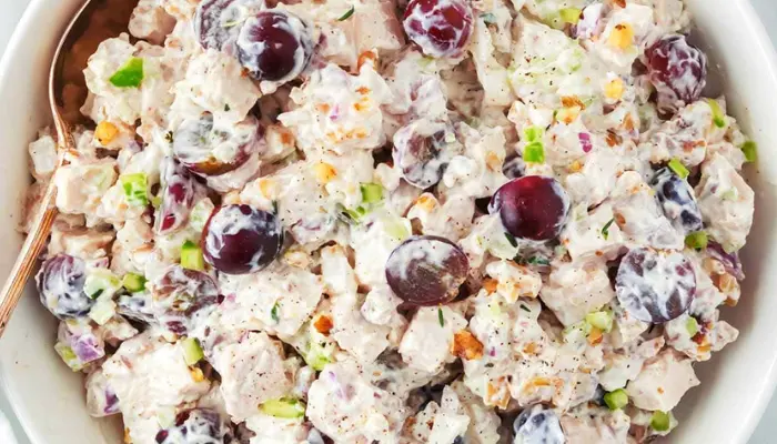 Easy Chicken Salad Recipe With Grapes