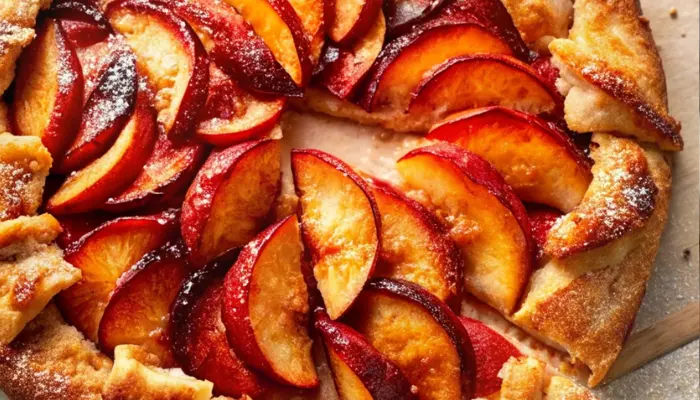 Gluten-Free Peach Galette Recipe