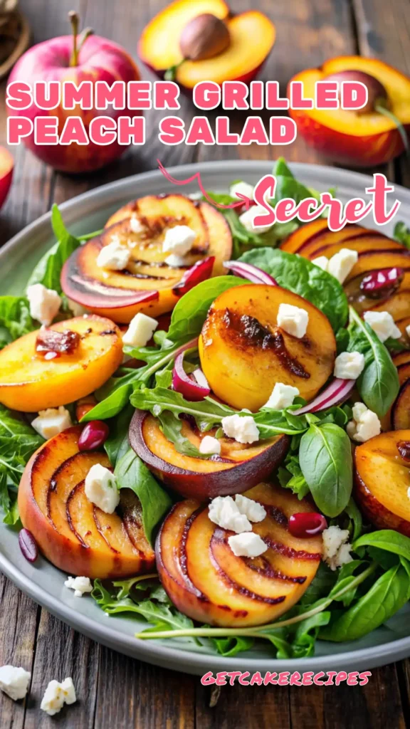 Summer Grilled Peach Salad