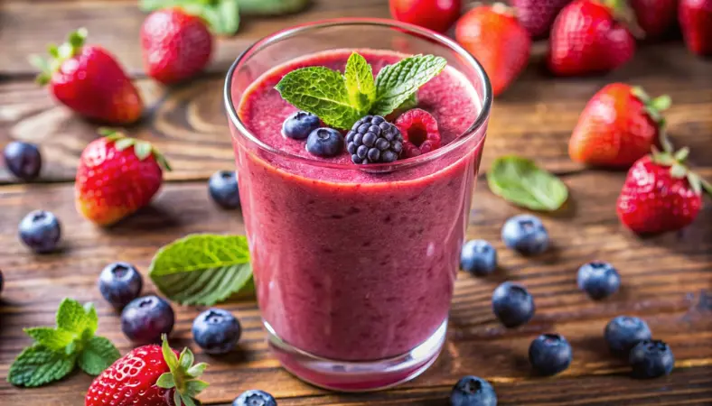 The Best Berry Blast Smoothie