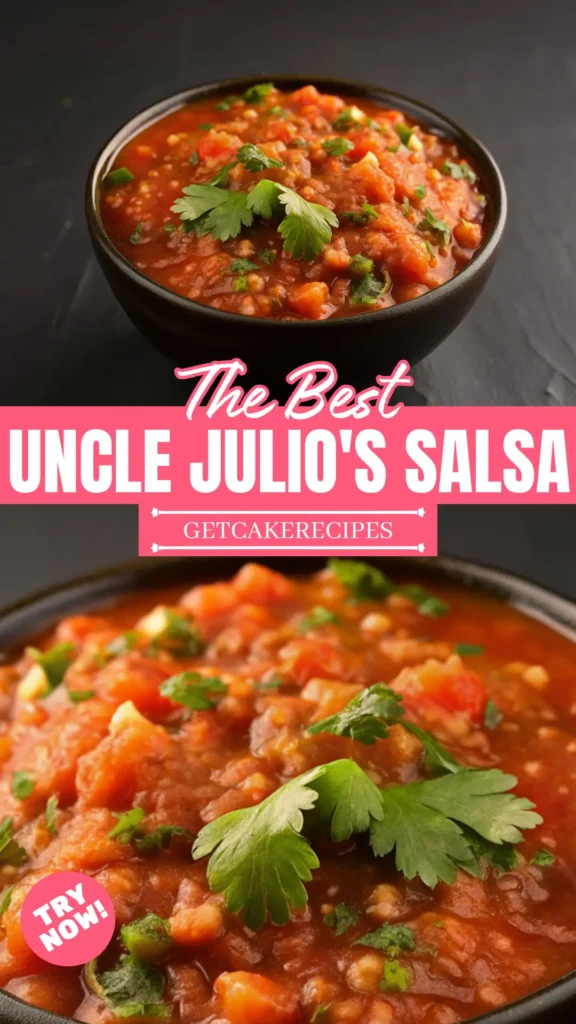 The Best Uncle Julio's Salsa