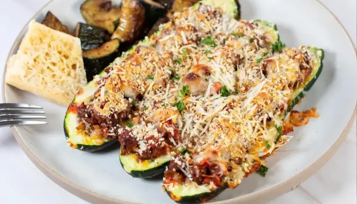 The Best Zucchini Boats Beef