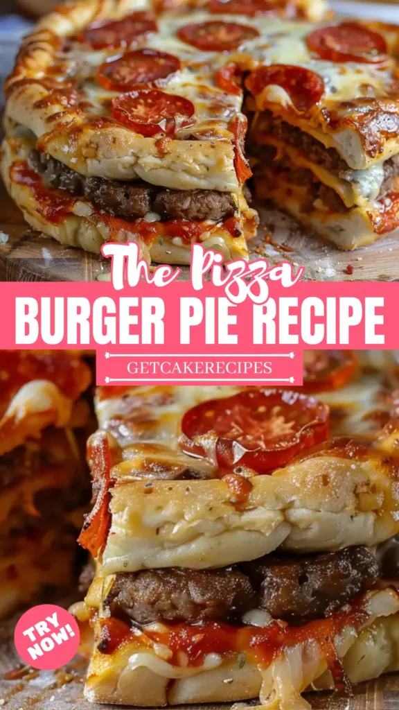 The Pizza Burger Pie