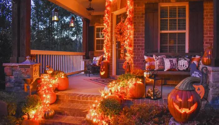 22 Halloween Front Porch Decor Ideas 2024