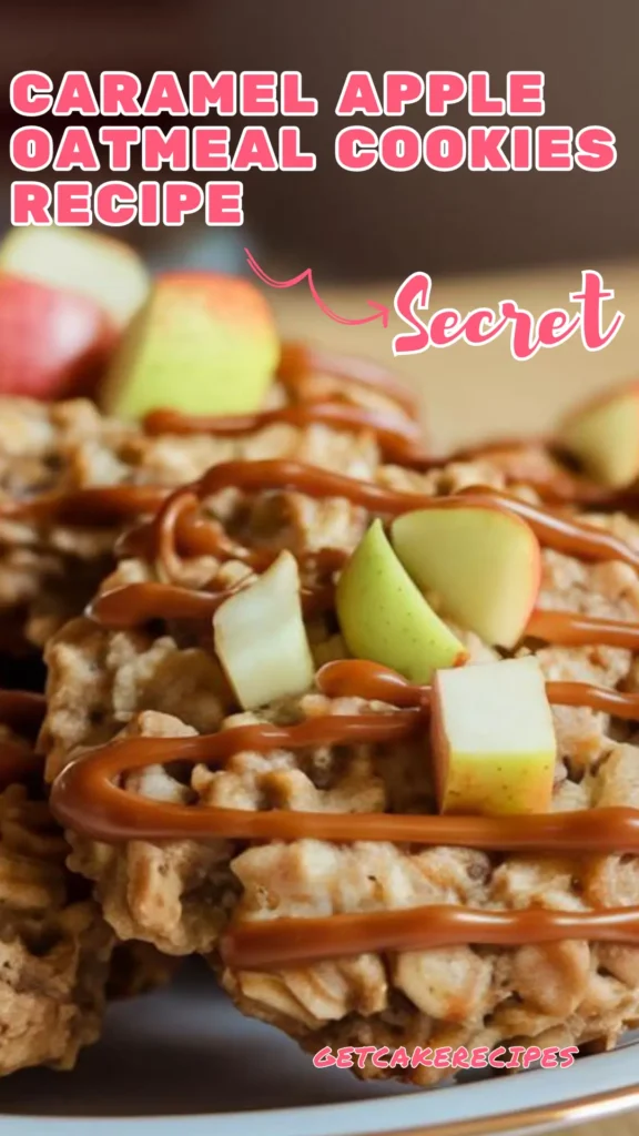 Caramel Apple Oatmeal Cookies Recipe