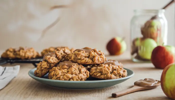 Caramel Apple Oatmeal Cookies Recipe