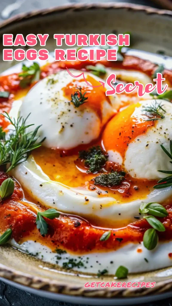 Easy Turkish Eggs Recipe